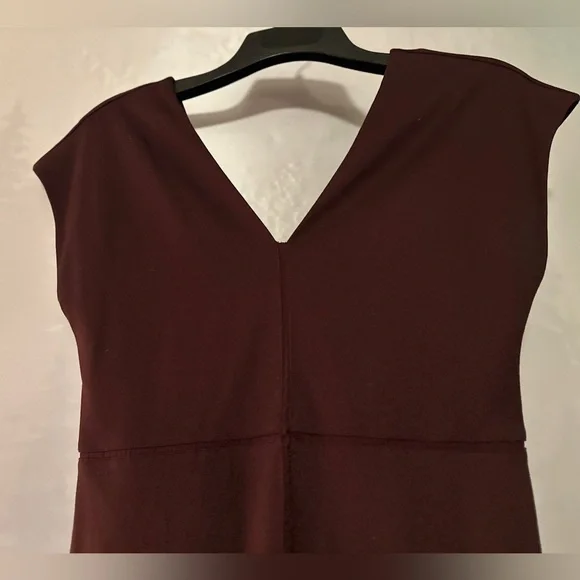 Express Women’s V-Neck Sheath Knee Length Dress               
Merlot - size M - Picture 7 of 8